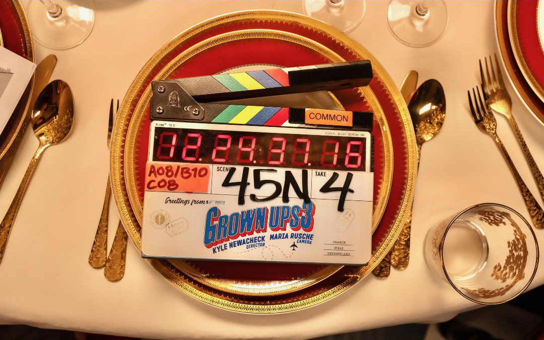 Grown Ups 3 Clapper Board