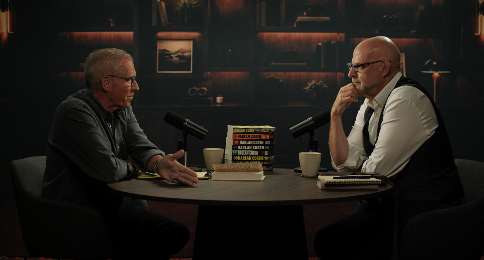 Harlan Coben Brian Williams Interview