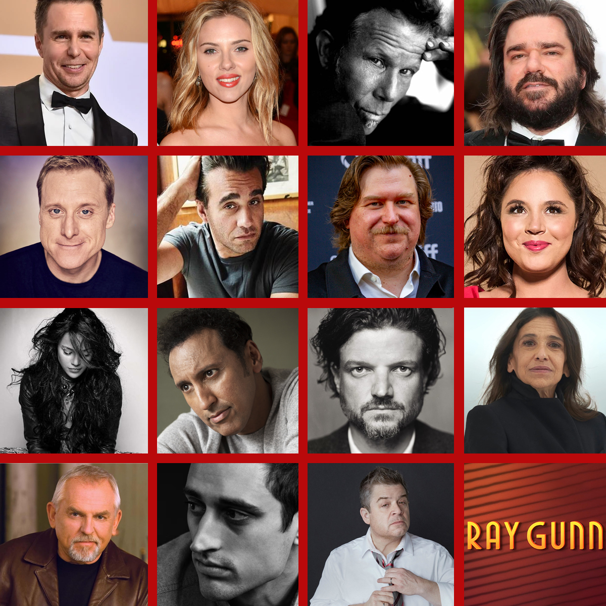 Ray Gunn Full Cast Grid Final
