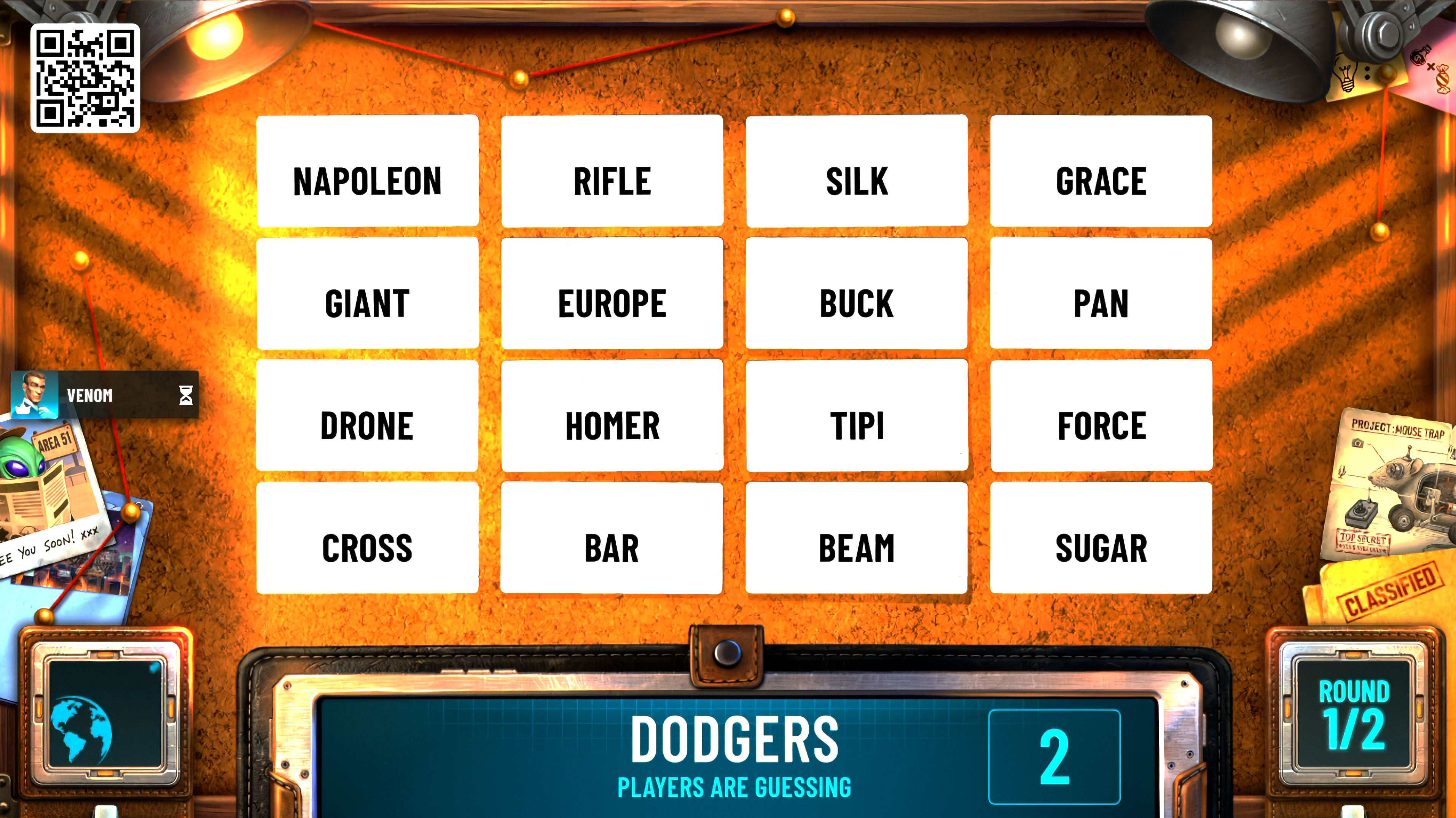 Word Association Game Codenames Party