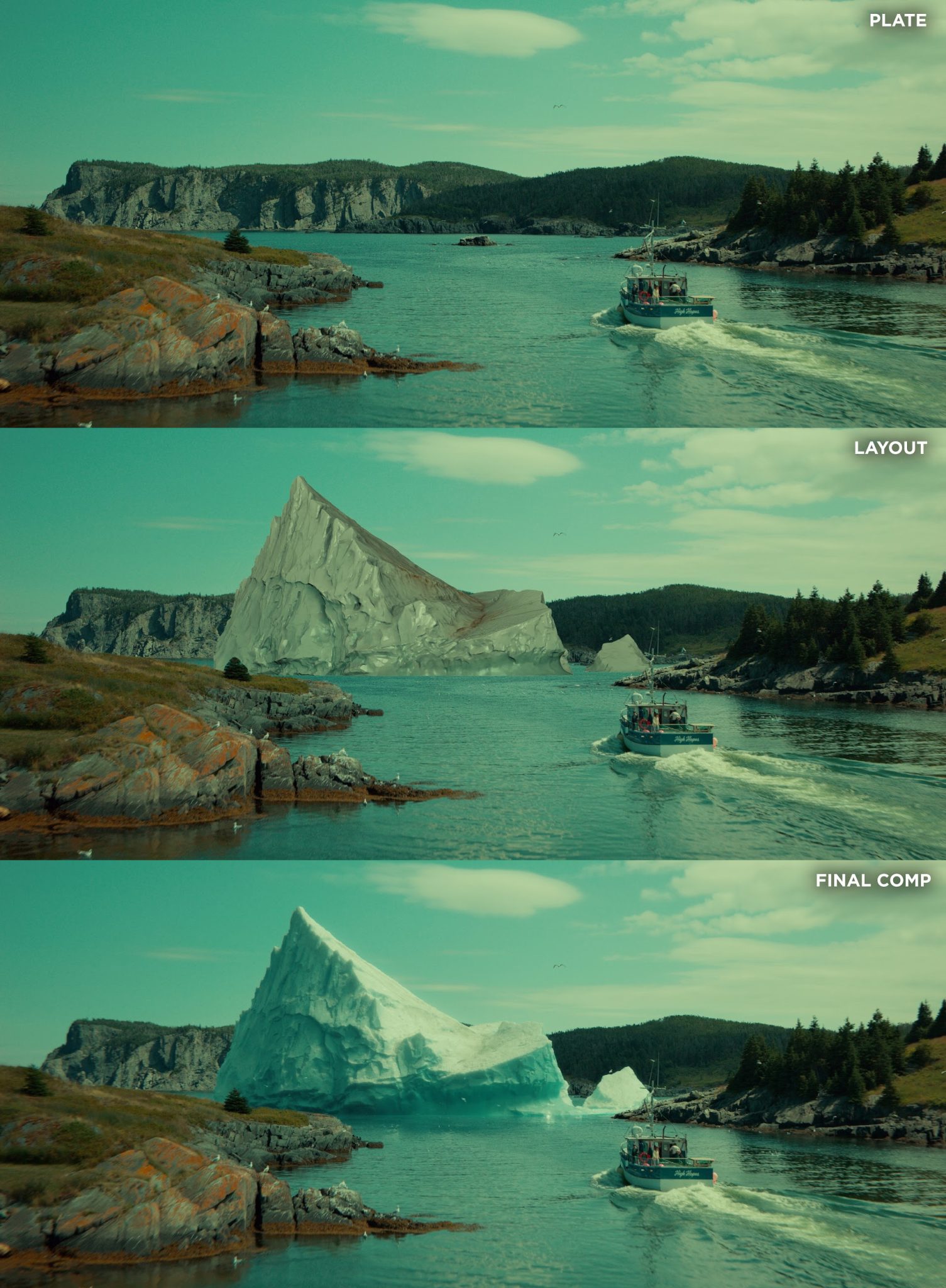 Boat Iceberg