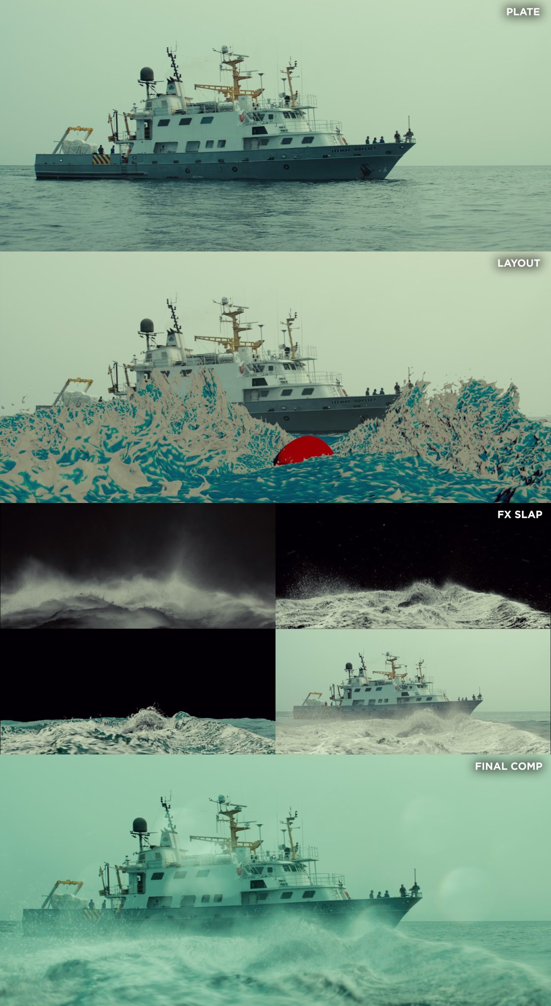 Boat Waves Vfx Below