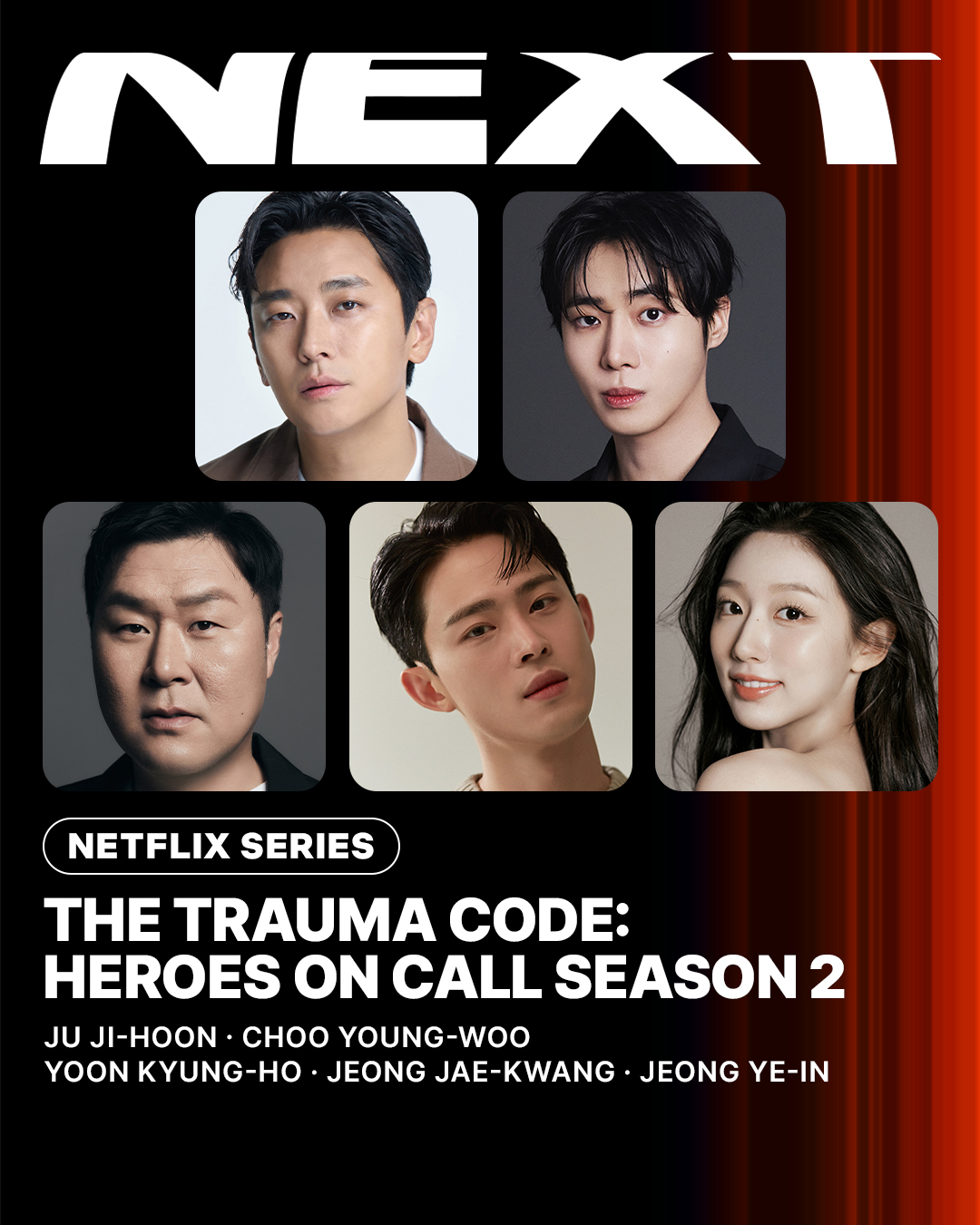 Cast Trauma Code Heroes On Call Netflix K Drama