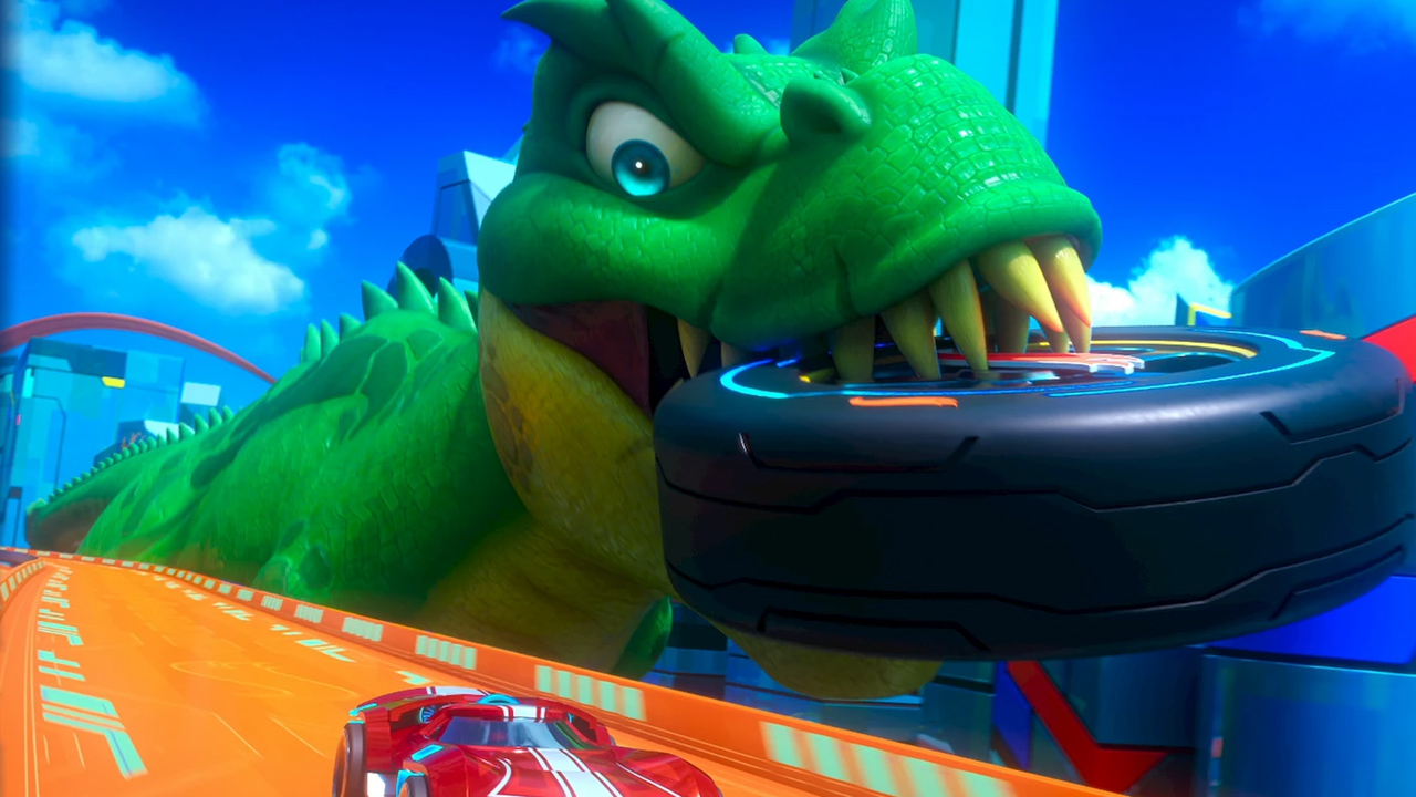 Hot Wheels Lets Race Attack Of The Trex