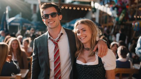 Jeanne Goursaud, Jannis Niewöhner, Peter Gallagher and Fisher Stevens Lead Netflix’s ‘Oktoberfest’ Rom-Com Article Teaser Photo