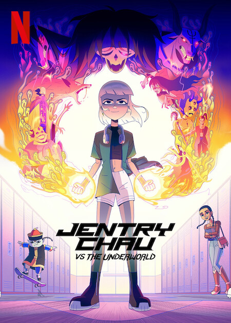 Jentry Chau vs the Underworld on Netflix