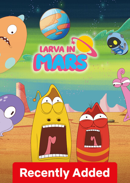 Larva in Mars poster