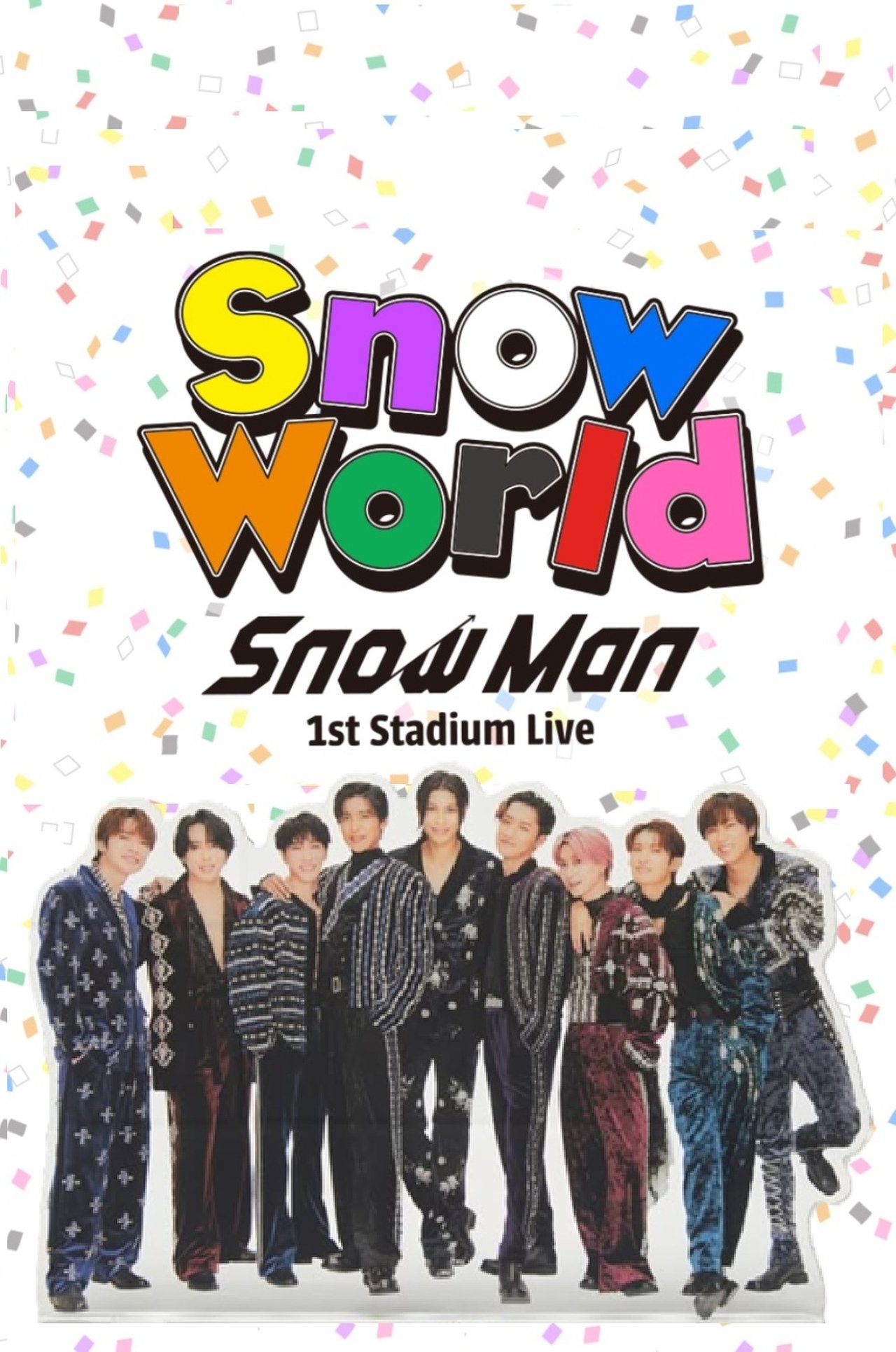 Snow Man 1st Stadium Live Snow World  Poster