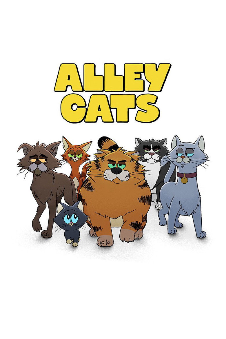 Ricky Gervais Alley Cats Poster