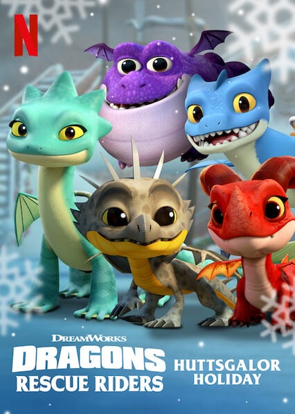 Dragons: Rescue Riders: Huttsgalor Holiday  poster