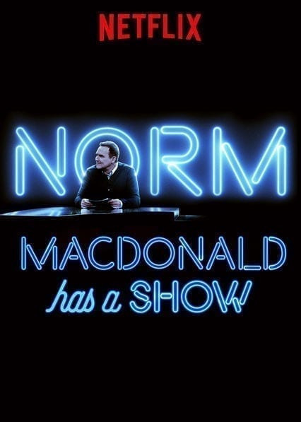 Norm Macdonald Has a Show  poster
