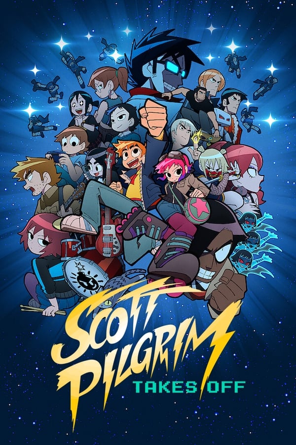 Scott Pilgrim Takes Off  Poster