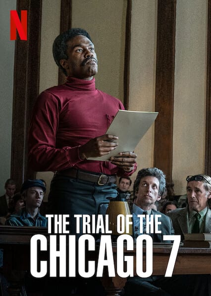 The Trial of the Chicago 7  poster
